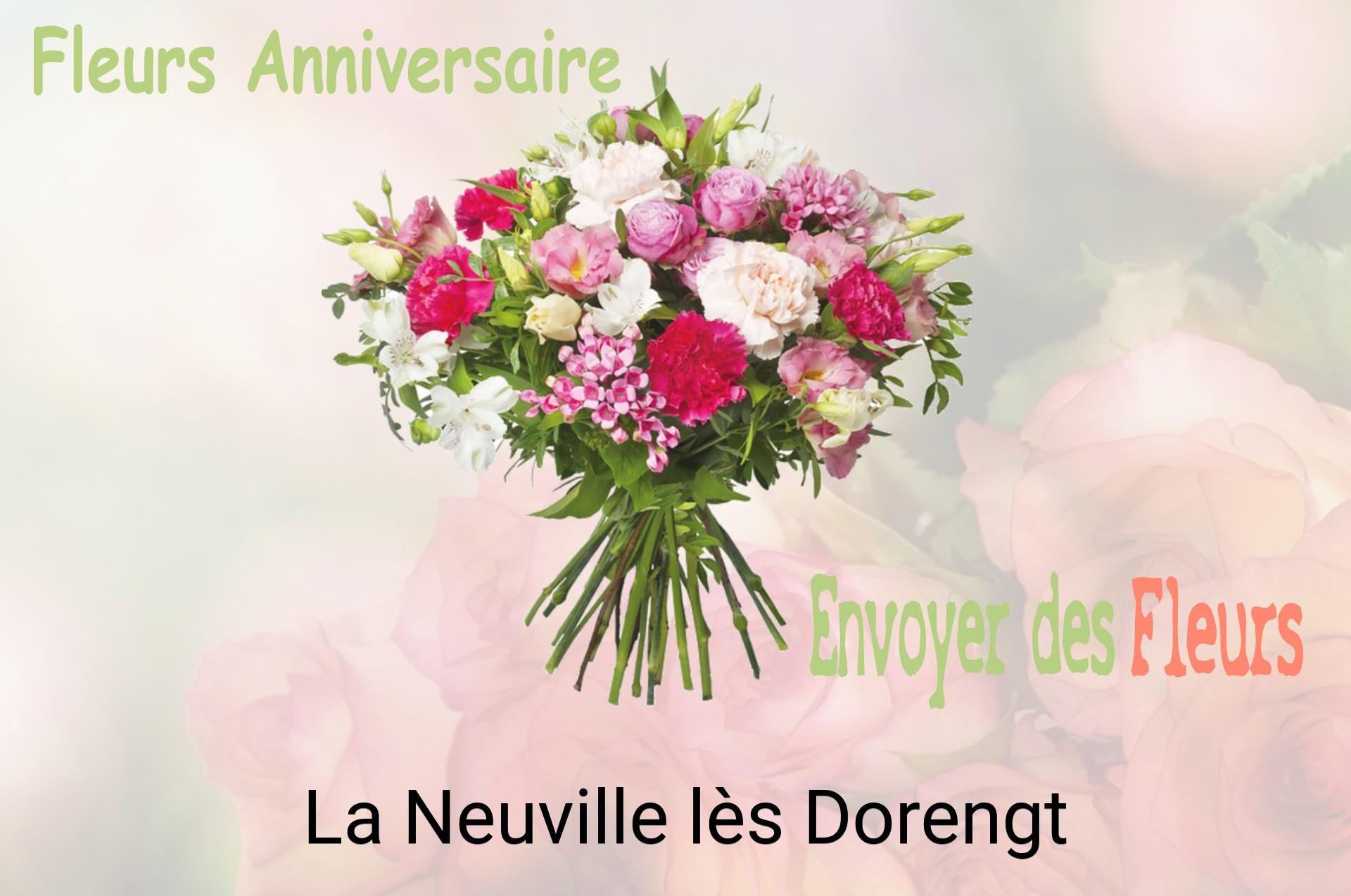 Bouquet de fleurs d’anniversaire livré à La Neuville-lès-Dorengt