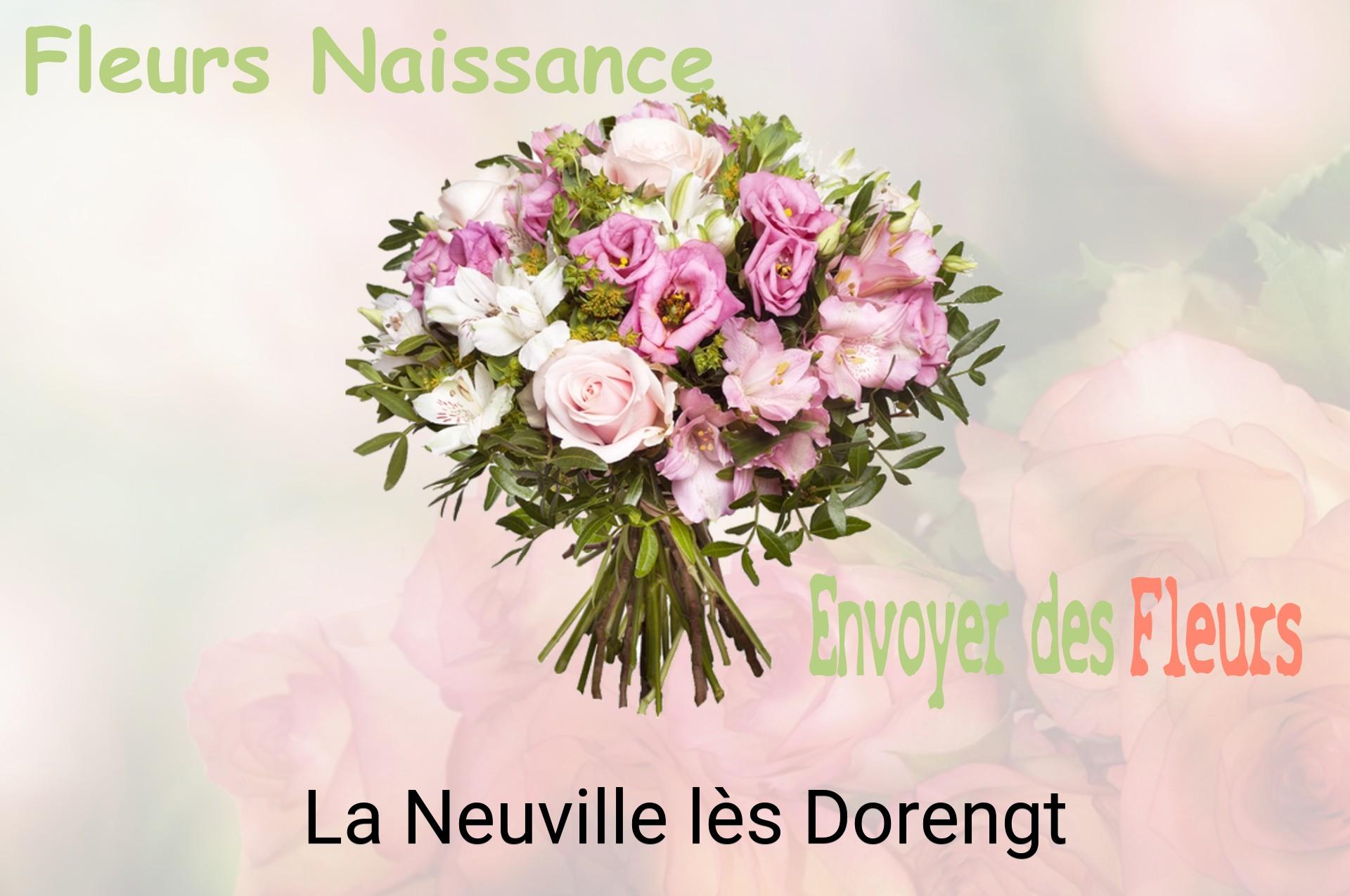 Bouquet de fleurs de naissance livré à La Neuville-lès-Dorengt